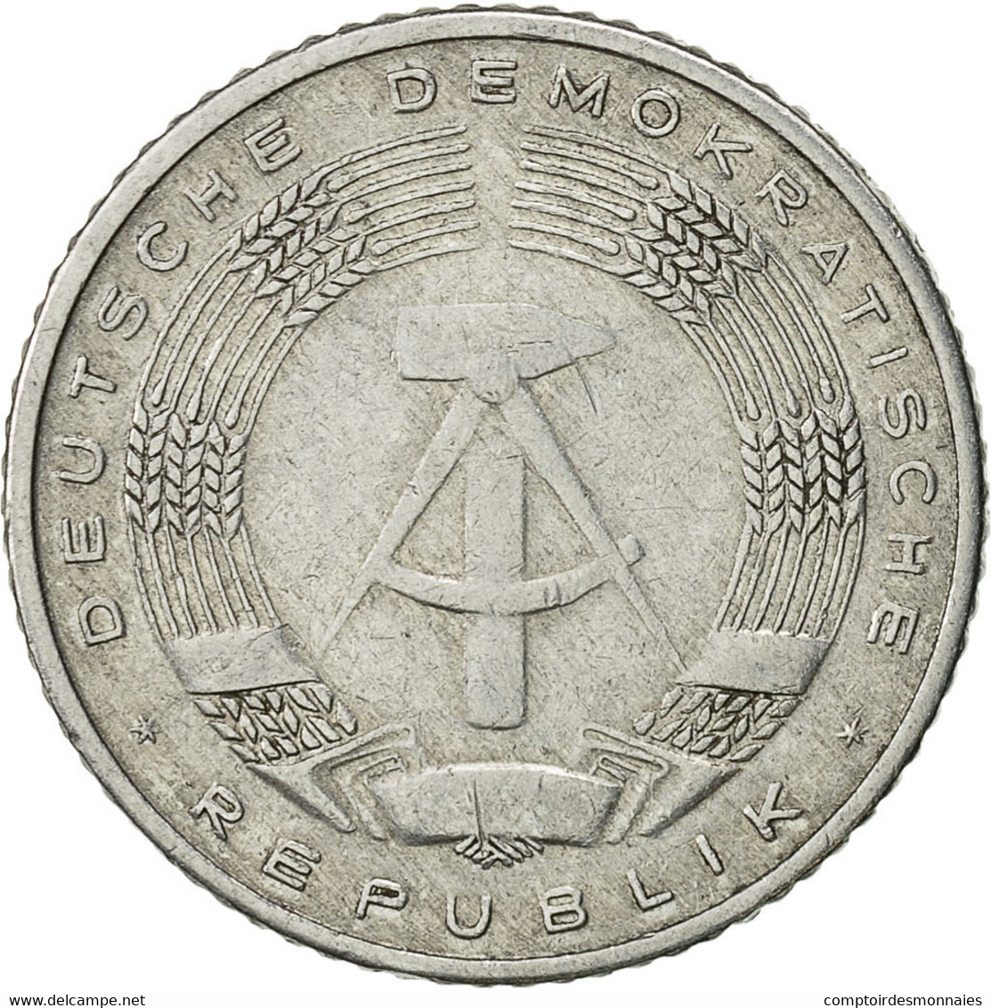 Monnaie, GERMAN-DEMOCRATIC REPUBLIC, 50 Pfennig, 1971, Berlin, TTB, Aluminium - 50 Pfennig