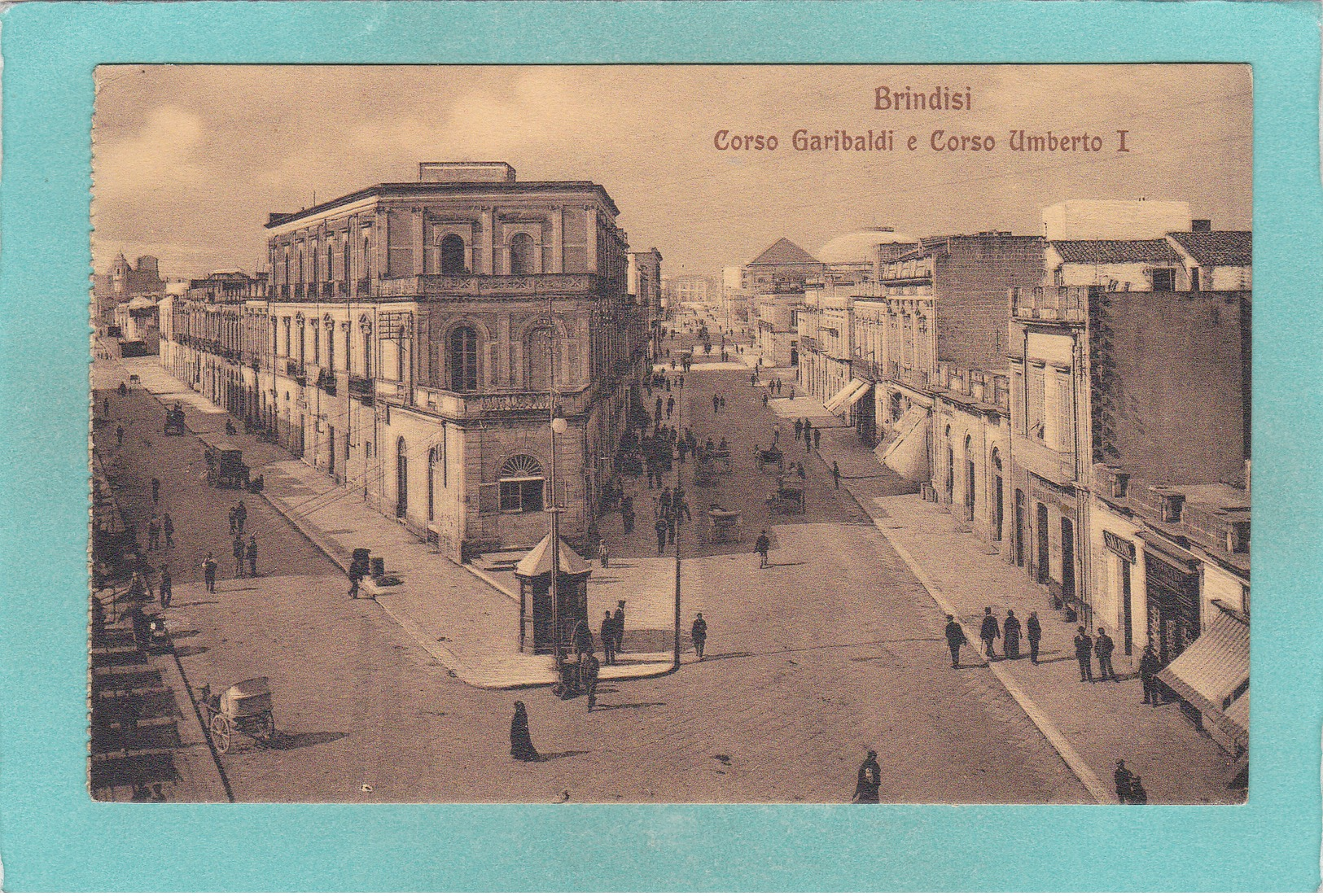 Small Old Postcard Of Brindisi, Apulia, Italy.,V55. - Altri & Non Classificati