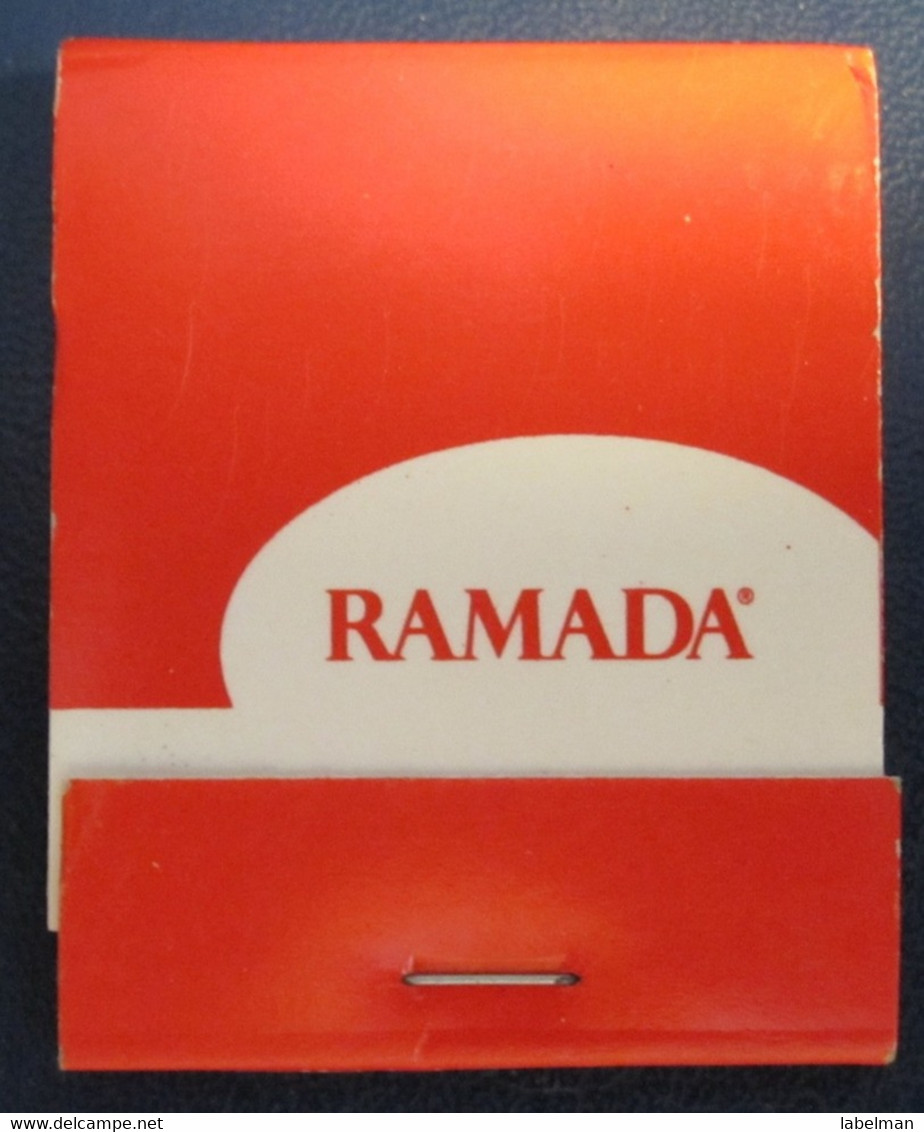 HOTEL MOTEL INN PENSION MOTOR HOUSE RESIDENCE RAMADA MATCHBOX MATCH BOX JERUSALEM TEL AVIV ISRAEL - Matchboxes