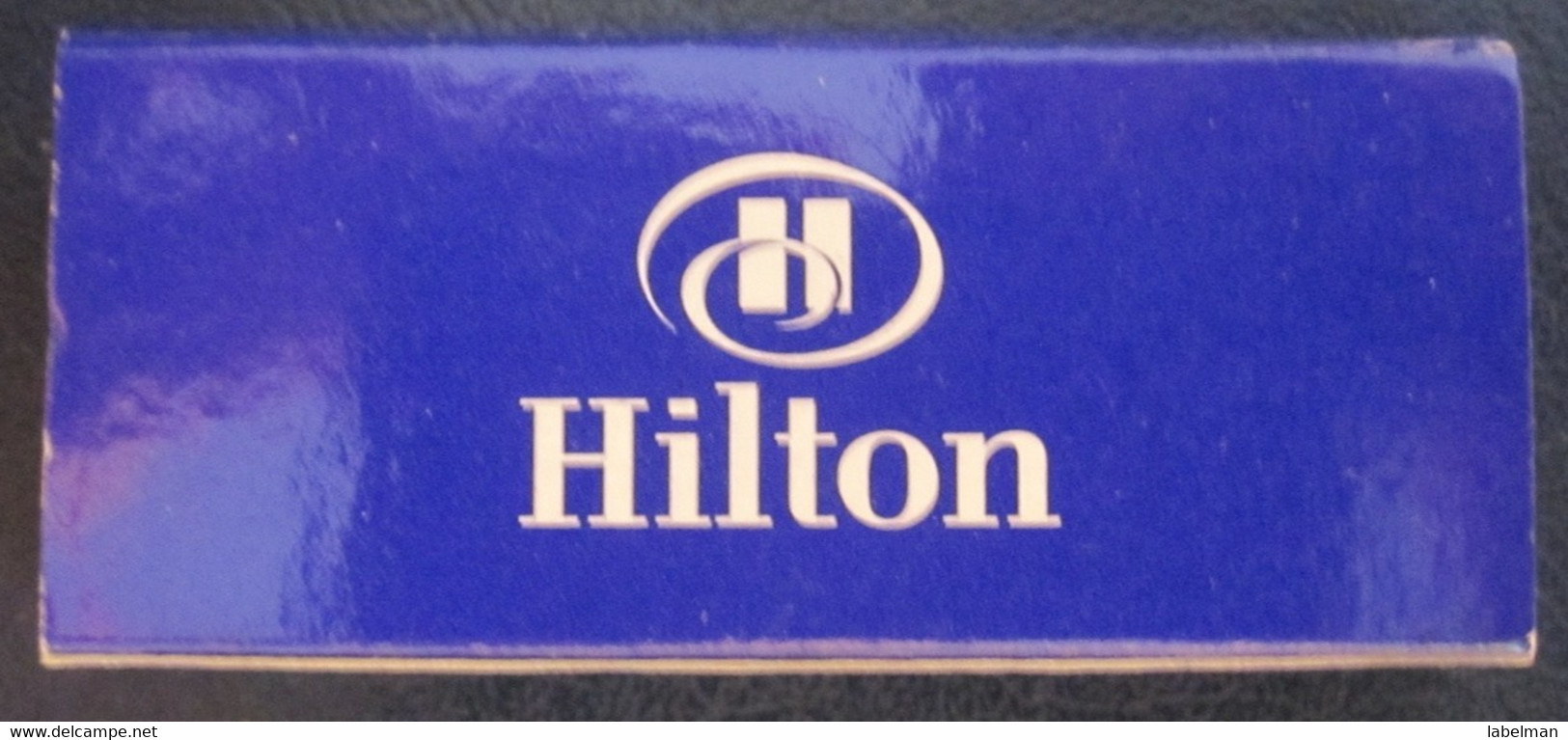 HOTEL MOTEL INN PENSION MOTOR HOUSE RESIDENCE HILTON MATCHBOX MATCH BOX JERUSALEM TEL AVIV ISRAEL - Matchboxes