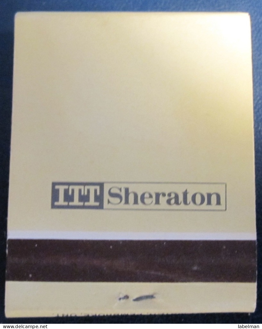 HOTEL MOTEL INN PENSION MOTOR HOUSE RESIDENCE SHERATON MATCHBOX MATCH BOX ALLUMETTES JERUSALEM TEL AVIV ISRAEL - Matchboxes