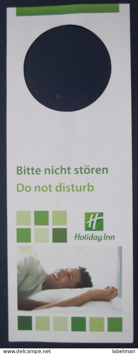 HOTEL MOTEL INN PENSION MOTOR HOUSE RESIDENCE HOLIDAY CLEAN MY ROOM DONT DISTURB SIGN MUNCHEN MUNICH GERMANY DEUTSCHLAND - Etiquetas De Hotel