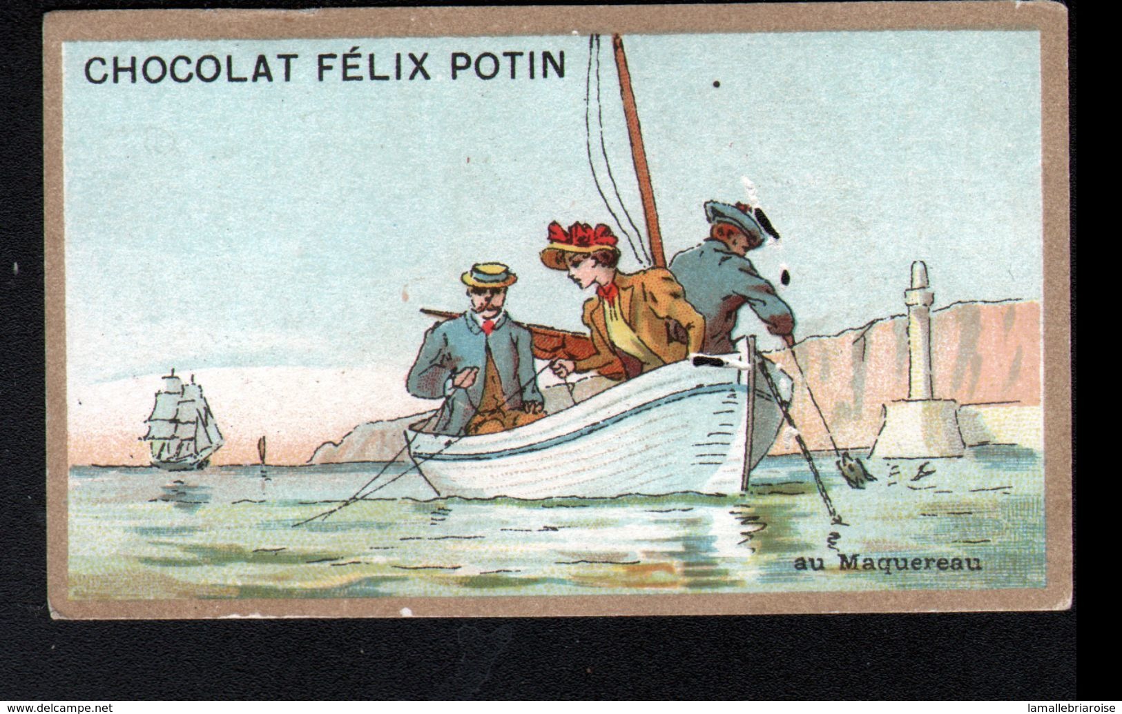 CHOCOLAT Felix Potin, La Peche Au Maquereau - Félix Potin