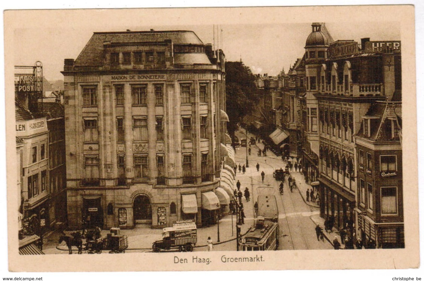 Den Haag, Groenmarkt, Tram, Tramway (pk41405) - Den Haag ('s-Gravenhage)