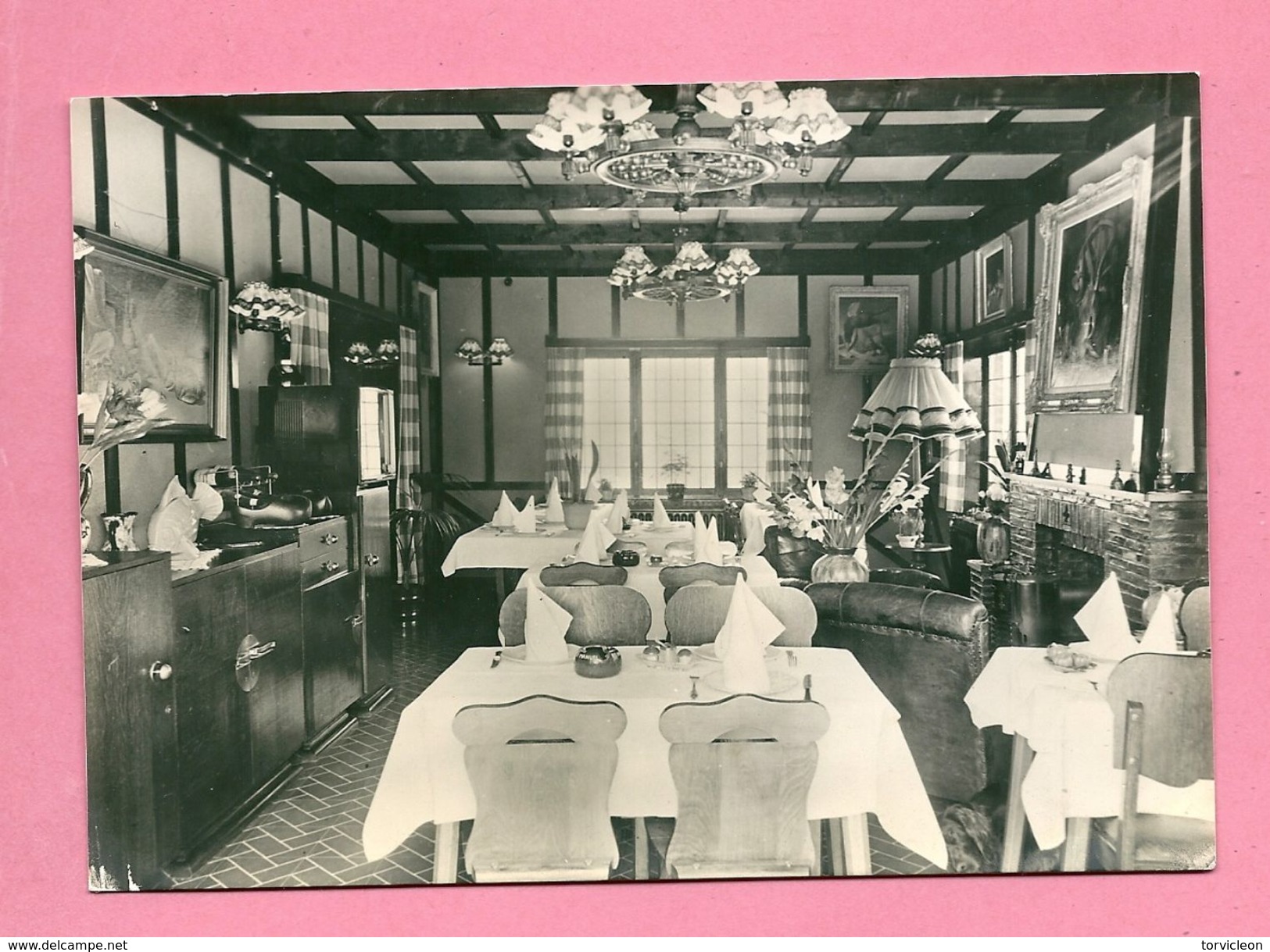 C.P.  Fleurus =   AUBERGE  DES  CHAMPS-ELYSEES  :  Le  Restaurant - Fleurus