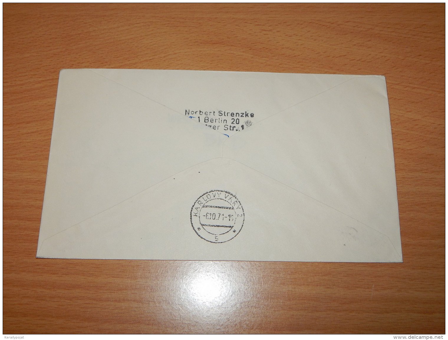 Czechoslovakia 1971 Slov Air First Flight Bratislava-Karlovy__(L-7493) - Covers & Documents