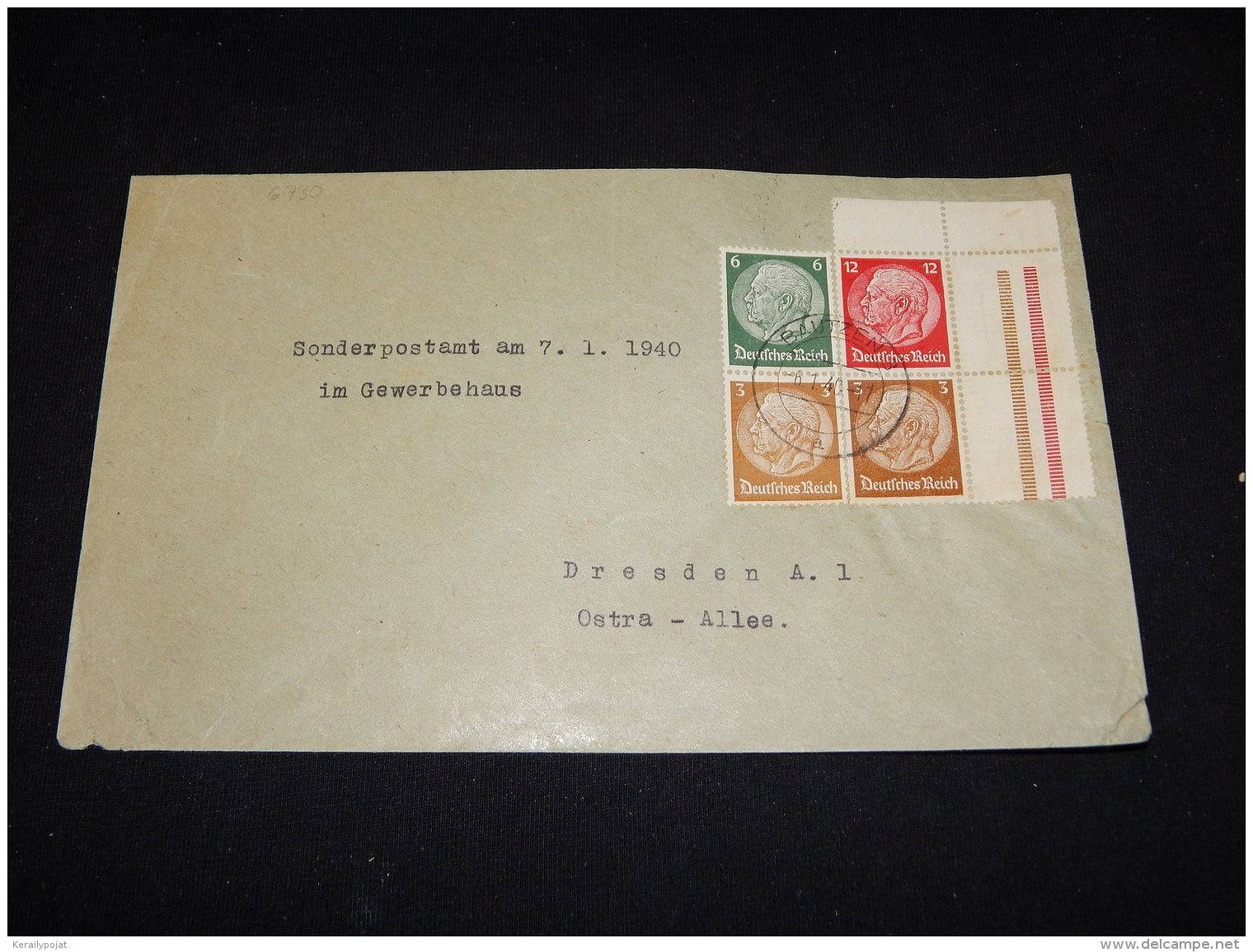 Germany 1940 Bautzen Cover To Dresden__(L-6730) - Briefe U. Dokumente