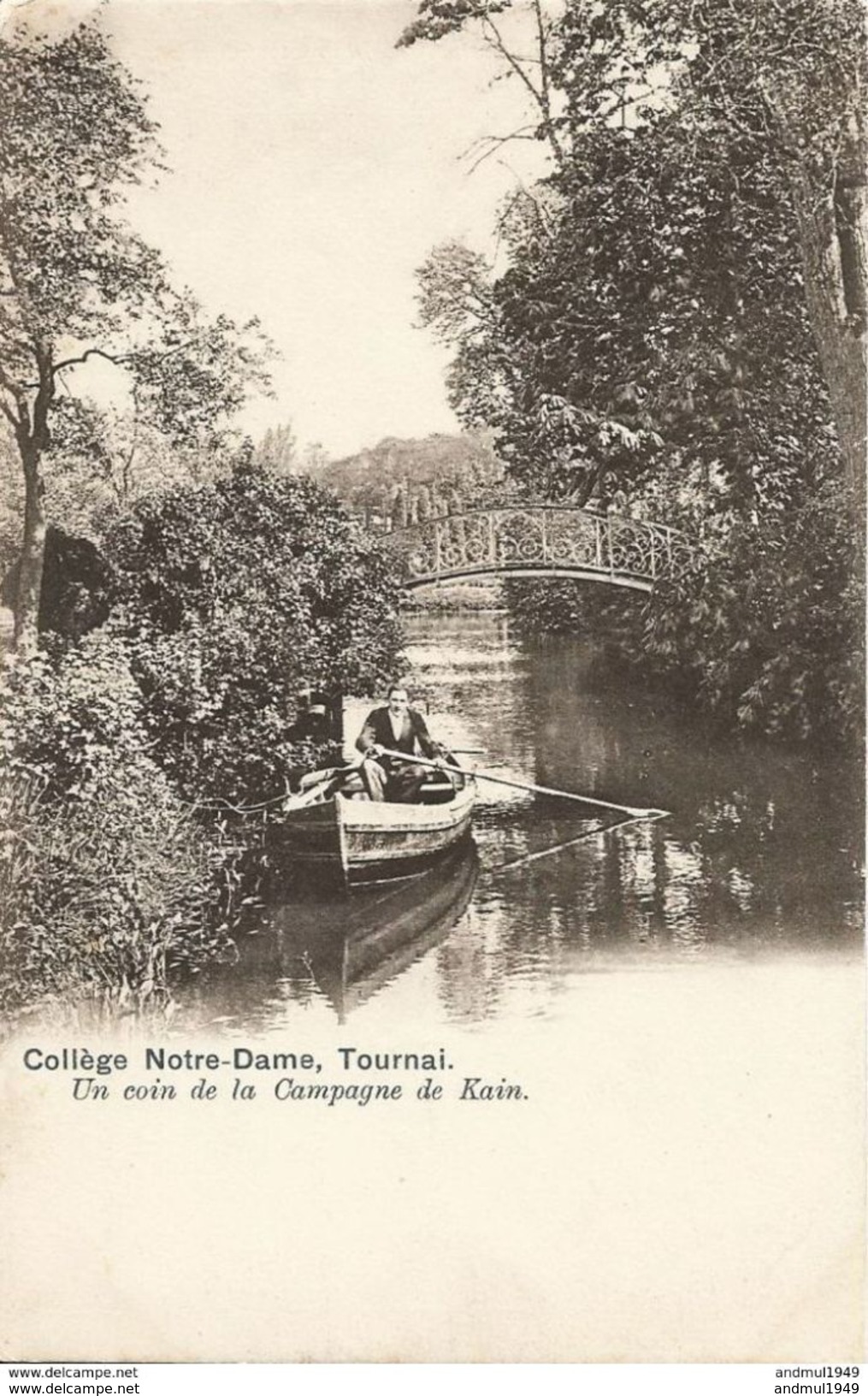 TOURNAI - Collège Notre-Dame - Un Coin De La Campagne De Kain - Vanderauwera Et Cie, Bruxelles - Tournai