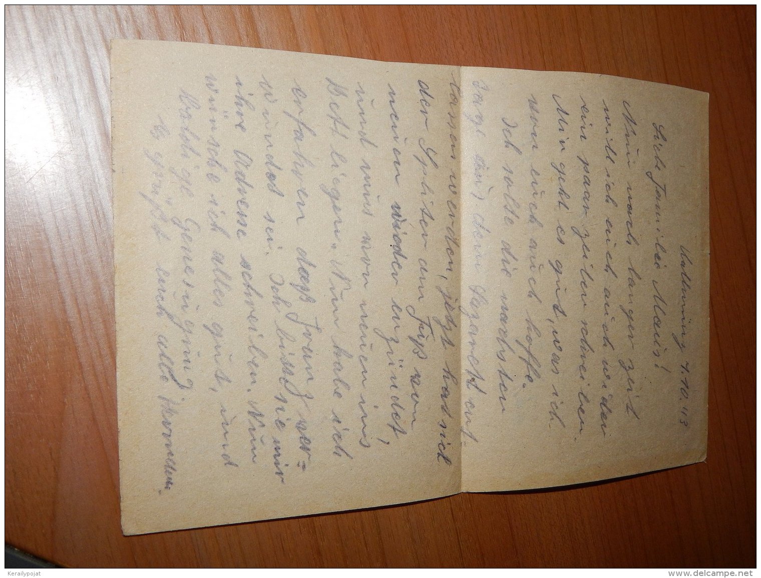 Germany 1943 Kallmunz Feldpost Letter__(L-6256) - Covers & Documents