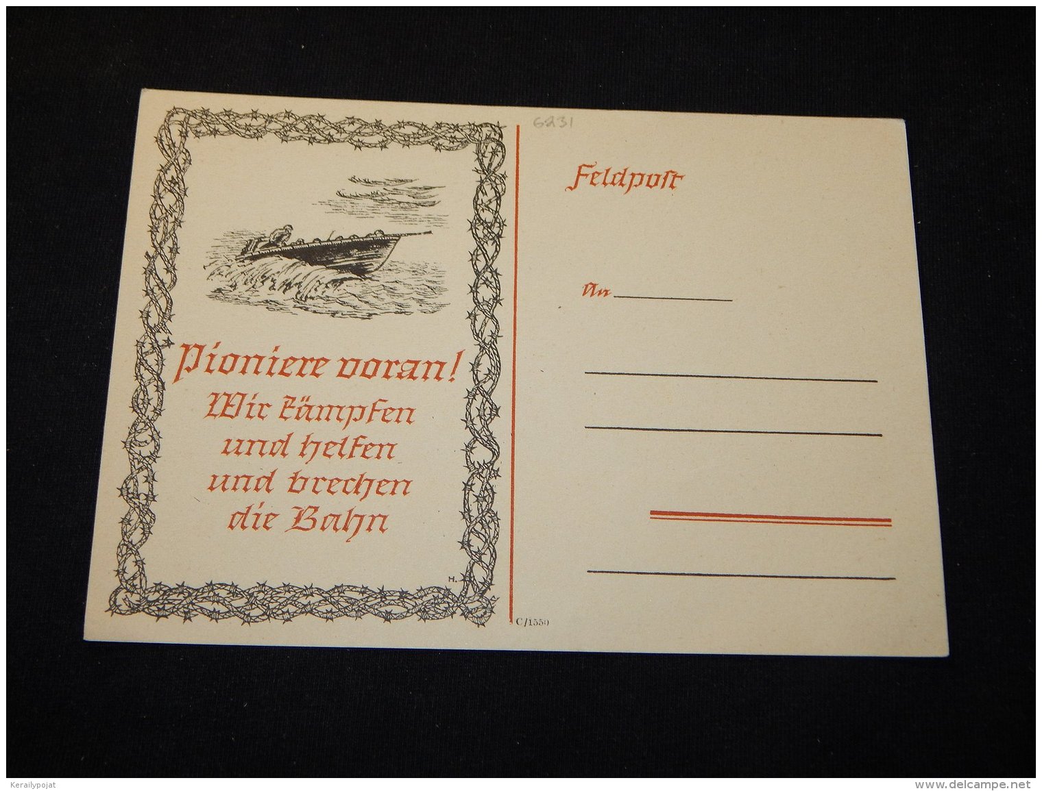 Germany Unused Feldpost Card__(L-6231) - Sonstige & Ohne Zuordnung