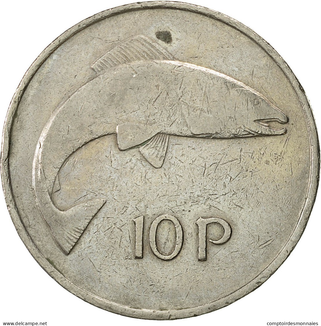 Monnaie, IRELAND REPUBLIC, 10 Pence, 1980, TTB, Copper-nickel, KM:23 - Irlande