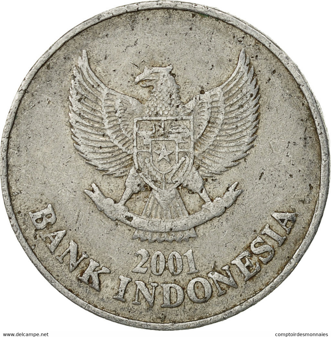 Monnaie, Indonésie, 100 Rupiah, 2001, TB+, Aluminium, KM:61 - Indonesië