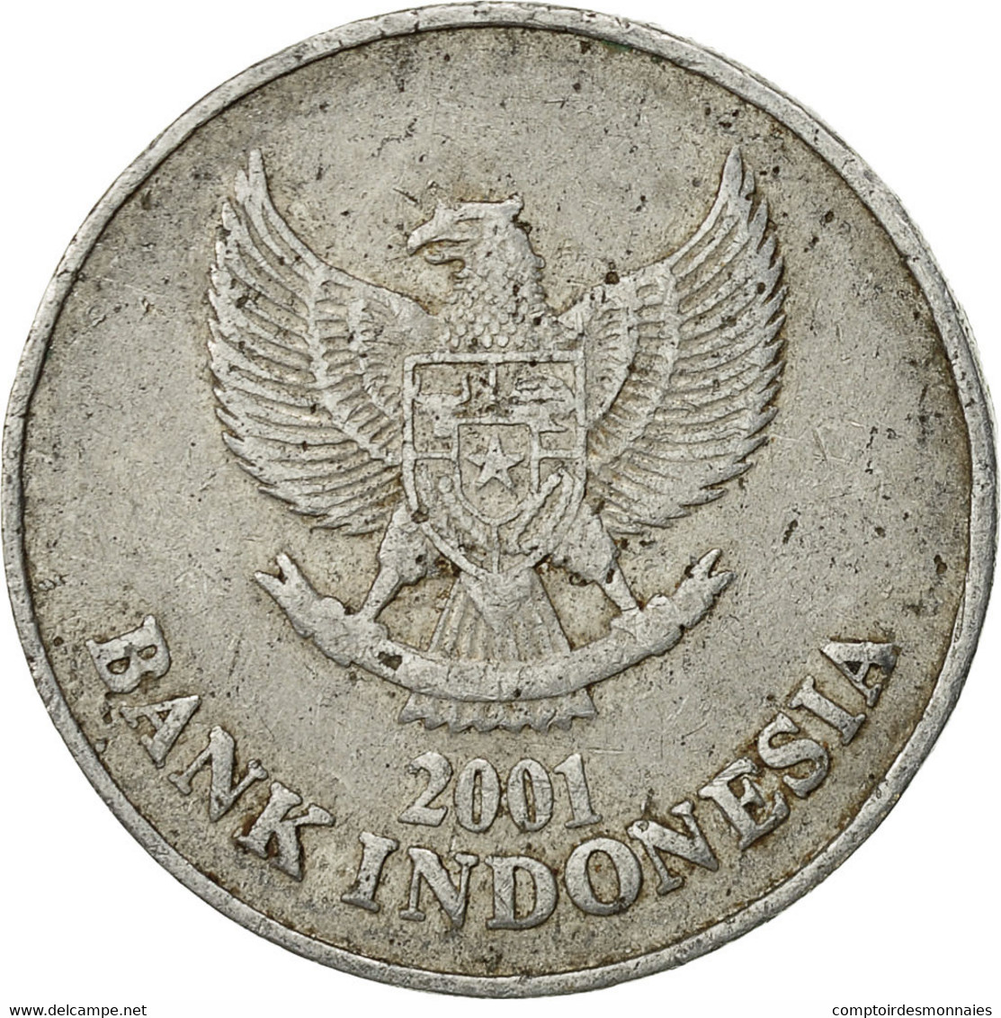 Monnaie, Indonésie, 100 Rupiah, 2001, TB+, Aluminium, KM:61 - Indonésie