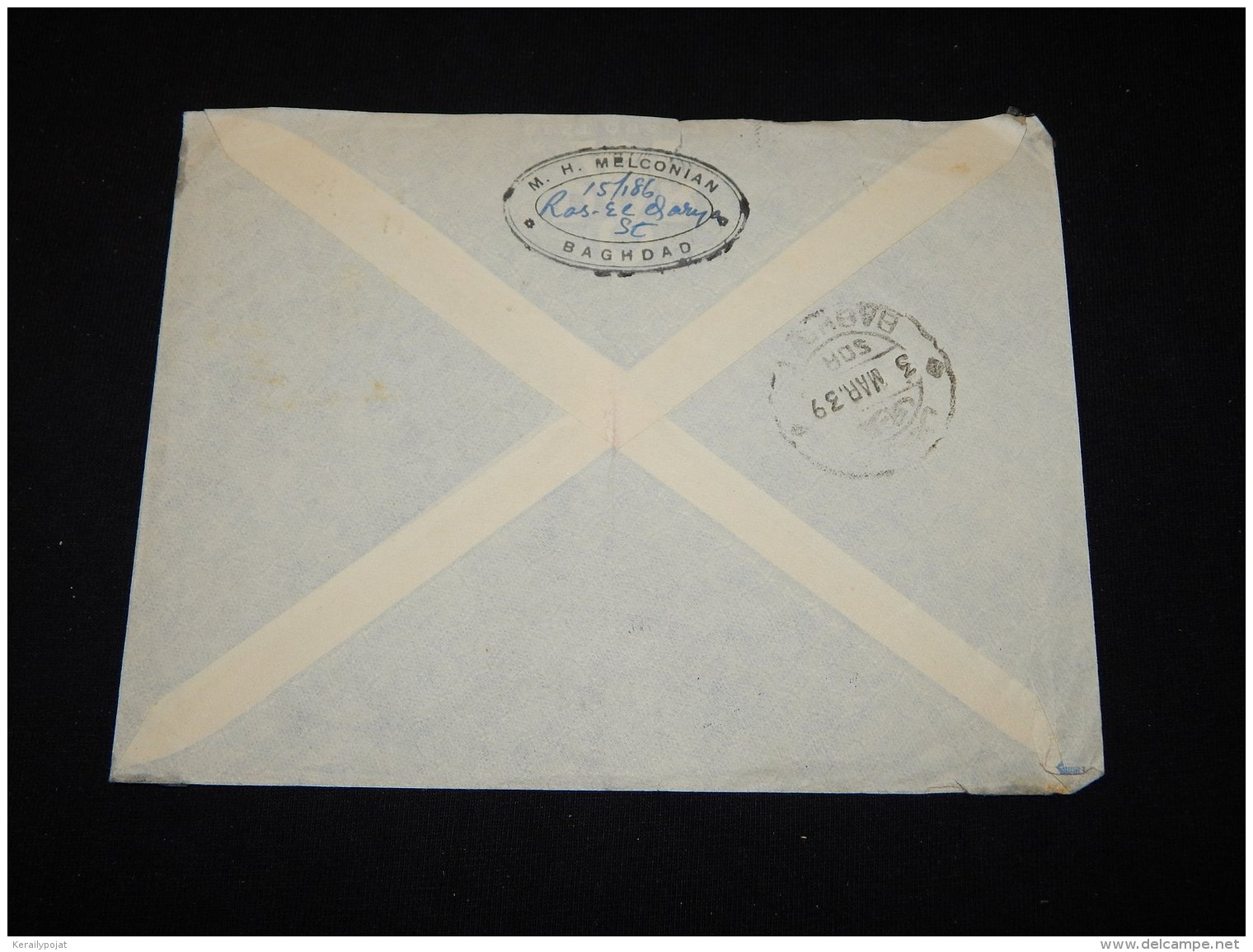 Iraq 1939 Air Mail Cover To Germany__(L-5791) - Irak