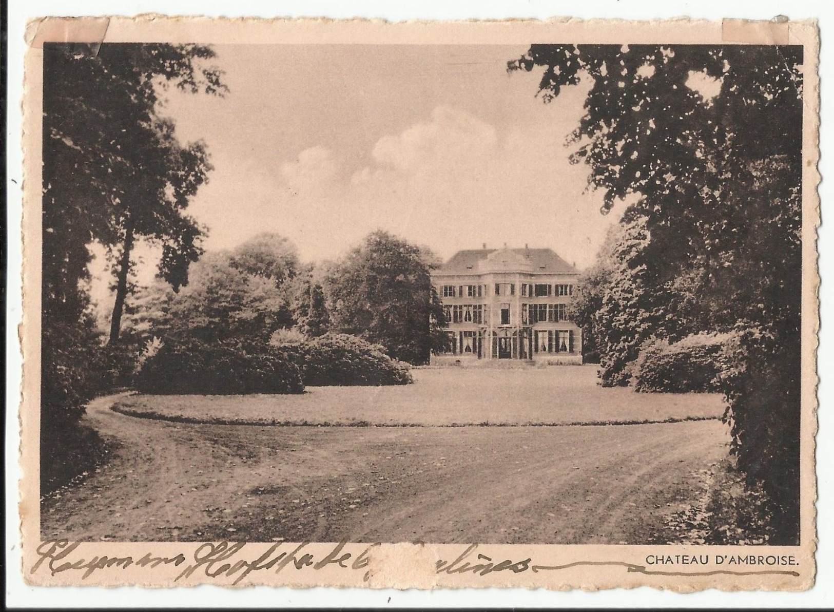 HOSTADe Château D'AMBROISE Famille VERHAEGHE De NAEYER - Zemst