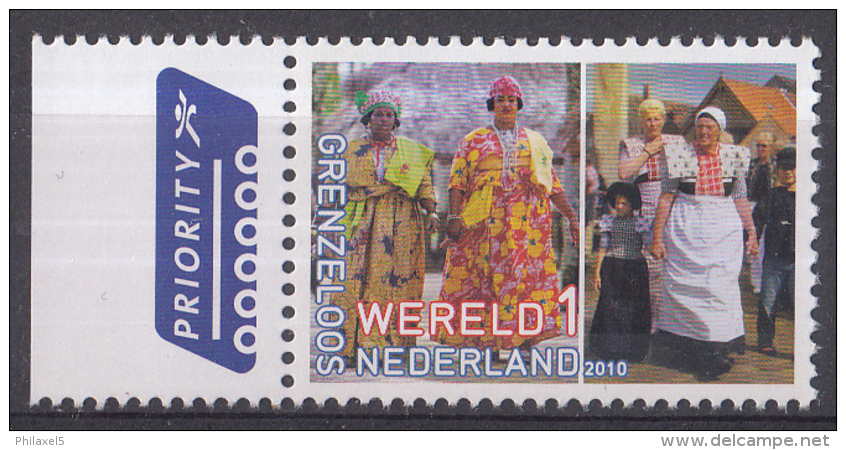 Nederland - Grenzeloos Nederland-Suriname - Klederdrachten - MNH - NVPH 2756 - Ongebruikt