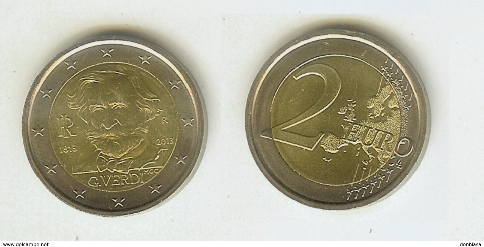 ITALIA ITALIE ITALY: 2 Euro 2013 - Giuseppe Verdi - Italie