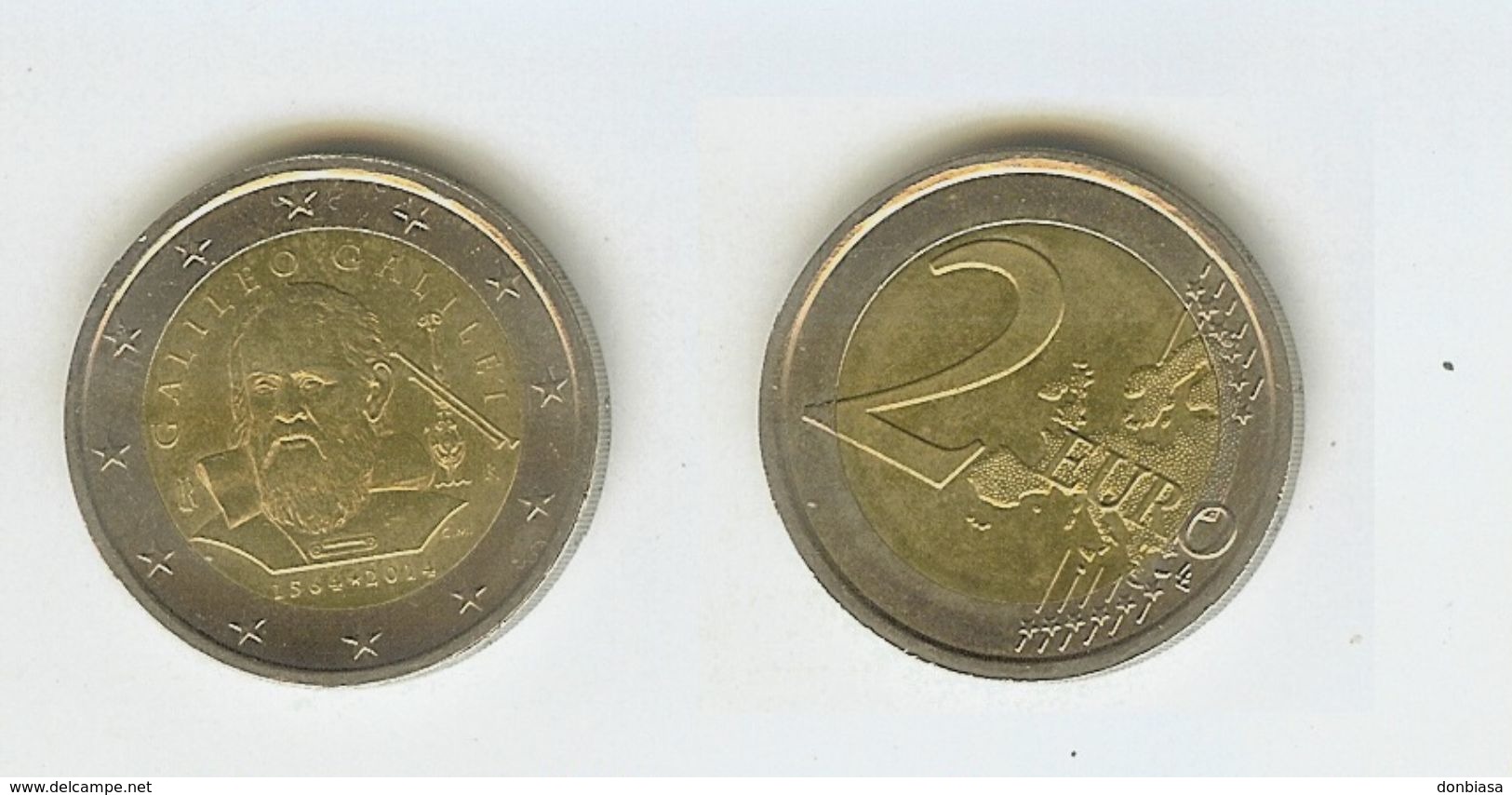 ITALIA ITALIE ITALY: 2 Euro 2014 - Galileo Galilei - Italie