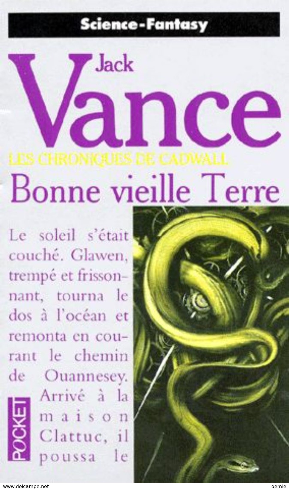 BONNE VIEILLE TERRE   °°°° JACK VANCE   Science Fiction - Livre De Poche