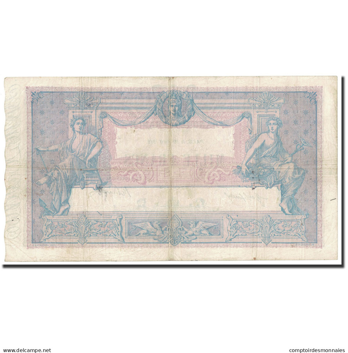 Billet, France, 1000 Francs, 1 000 F 1889-1926 ''Bleu Et Rose'', 1915 - 1 000 F 1889-1926 ''Bleu Et Rose''