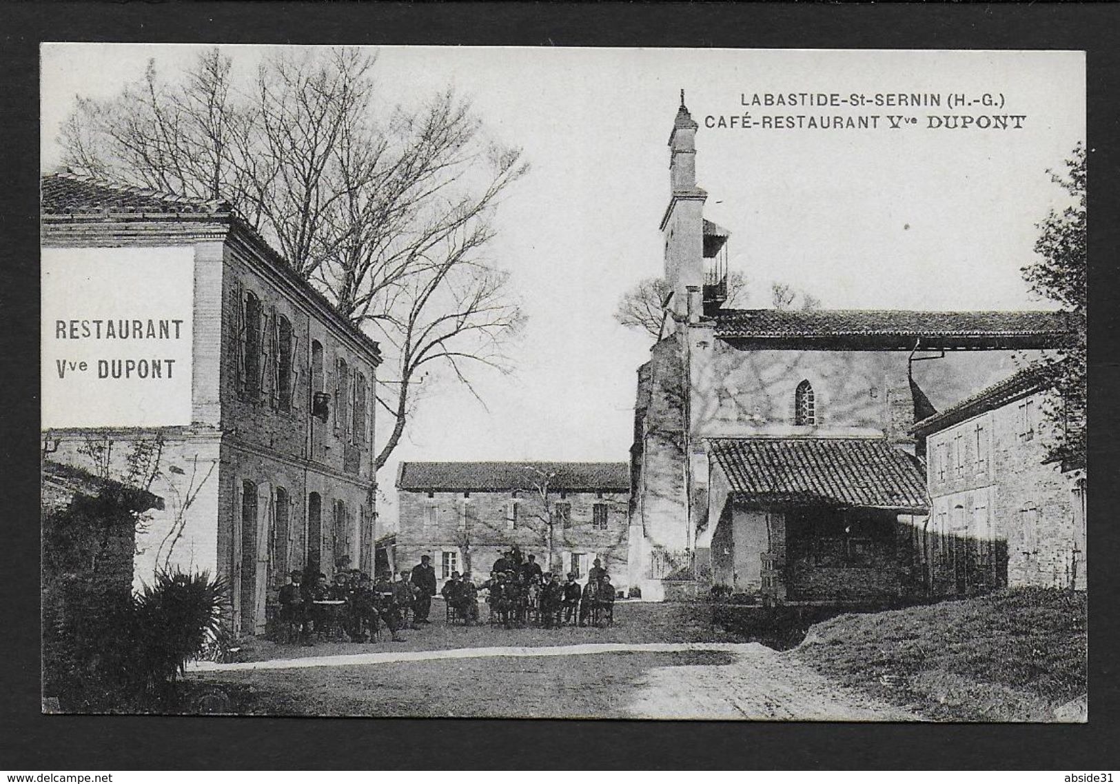 LABASTIDE ST SERNIN - Café Restaurant Vve DUPONT - Andere & Zonder Classificatie