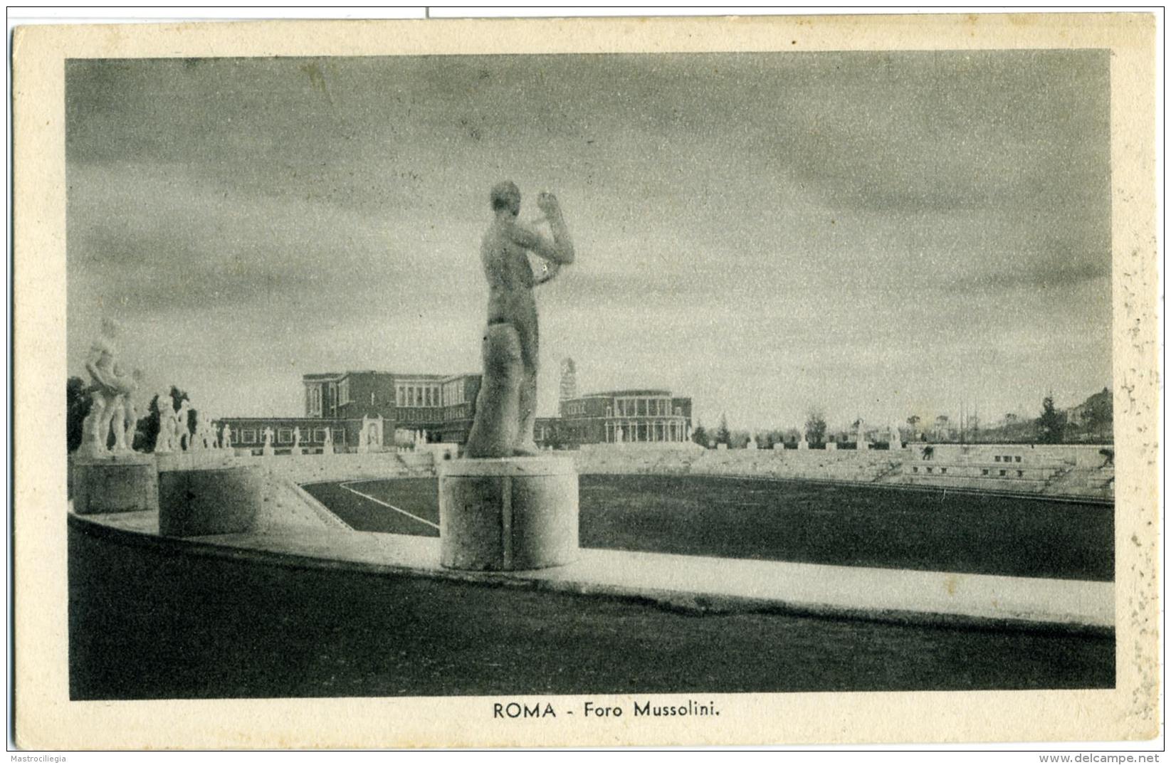 ROMA   Foro Mussolini   Stadio Dei Marmi - Stadi & Strutture Sportive