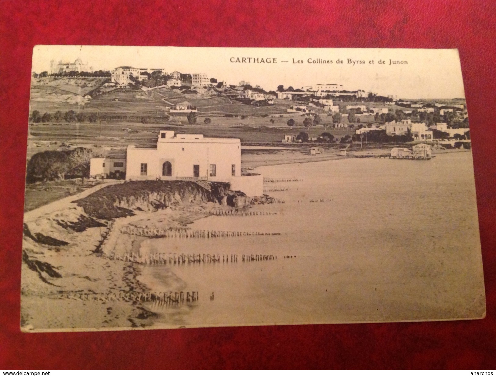 Cachet  Congrès Eucharistique Carthage  Les Collines De Byrsa Et Junon - Briefe U. Dokumente