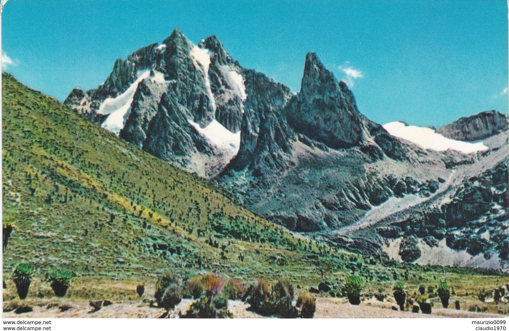 CARTOLINA - POSTCARD - KENIA - MT. KENYA - Kenia