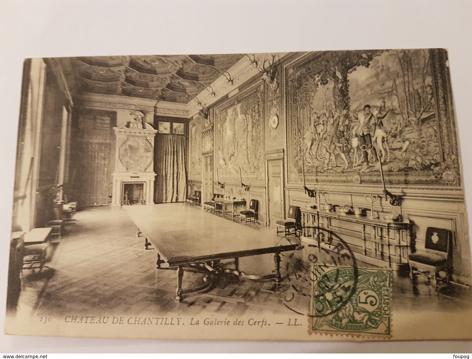 CPA 60 CHANTILLY CHATEAU 13 CARTES - Chantilly