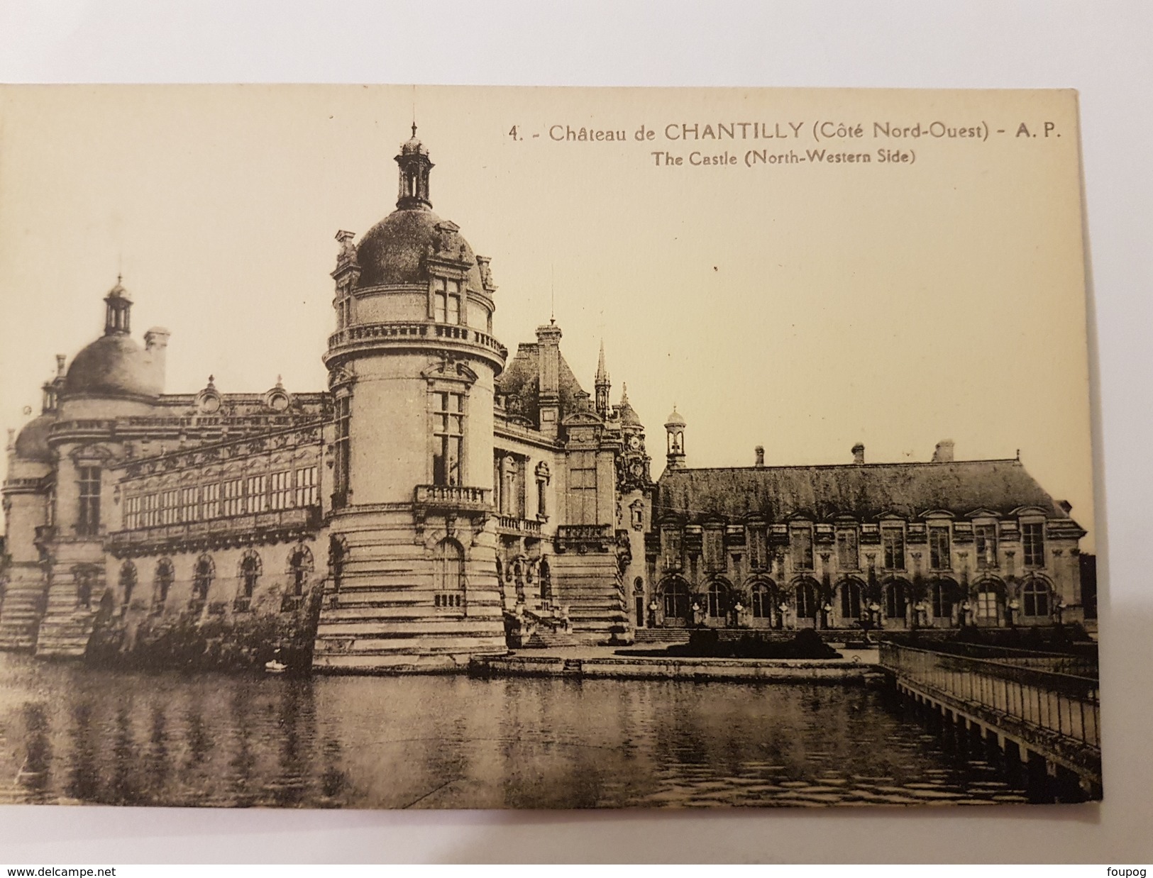 CPA 60 CHANTILLY CHATEAU 13 CARTES