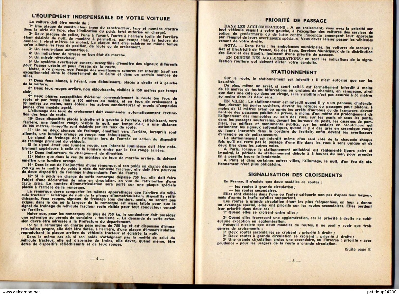 GUIDE TECHNIQUE ET PRATIQUE Vedette SIMCA *Versailles *Régence *Trianon *Marly *Ariane *Beaulieu *Chambord  ANNEE 1958