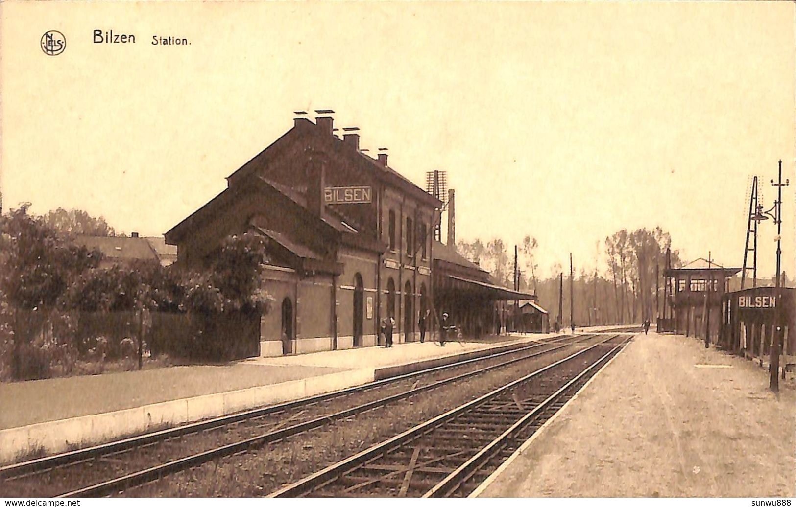 Bilzen Bilsen - Station Statie - Bilzen