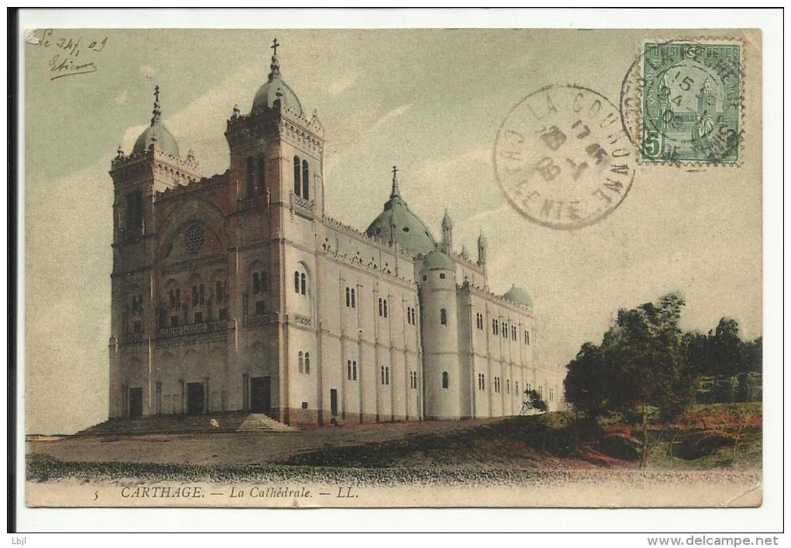 CARTHAGE , La Cathédrale , 1909 - Tunisie