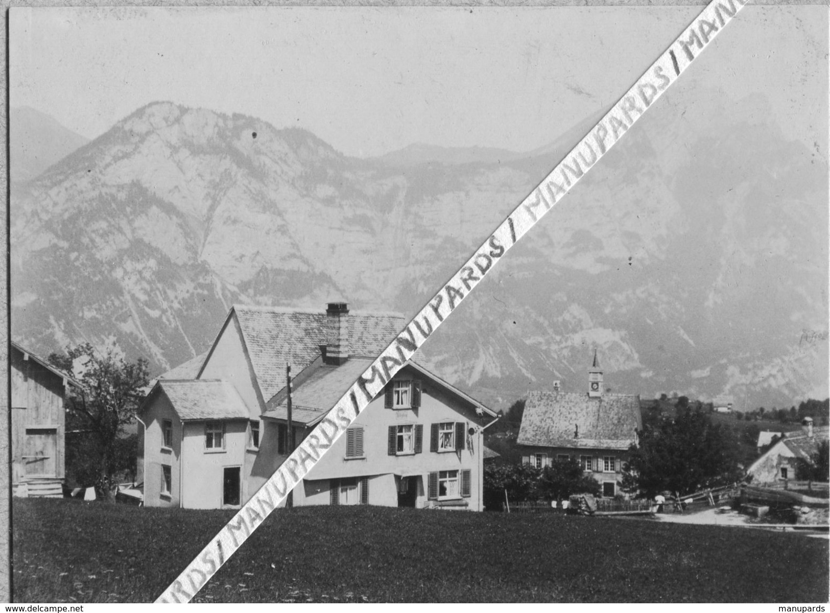 SUISSE / FILZBACH / PHOTO / 1890 - 1894 / AUBERGE ZUM RÖSSLI / LEISTCHAMM - Filzbach