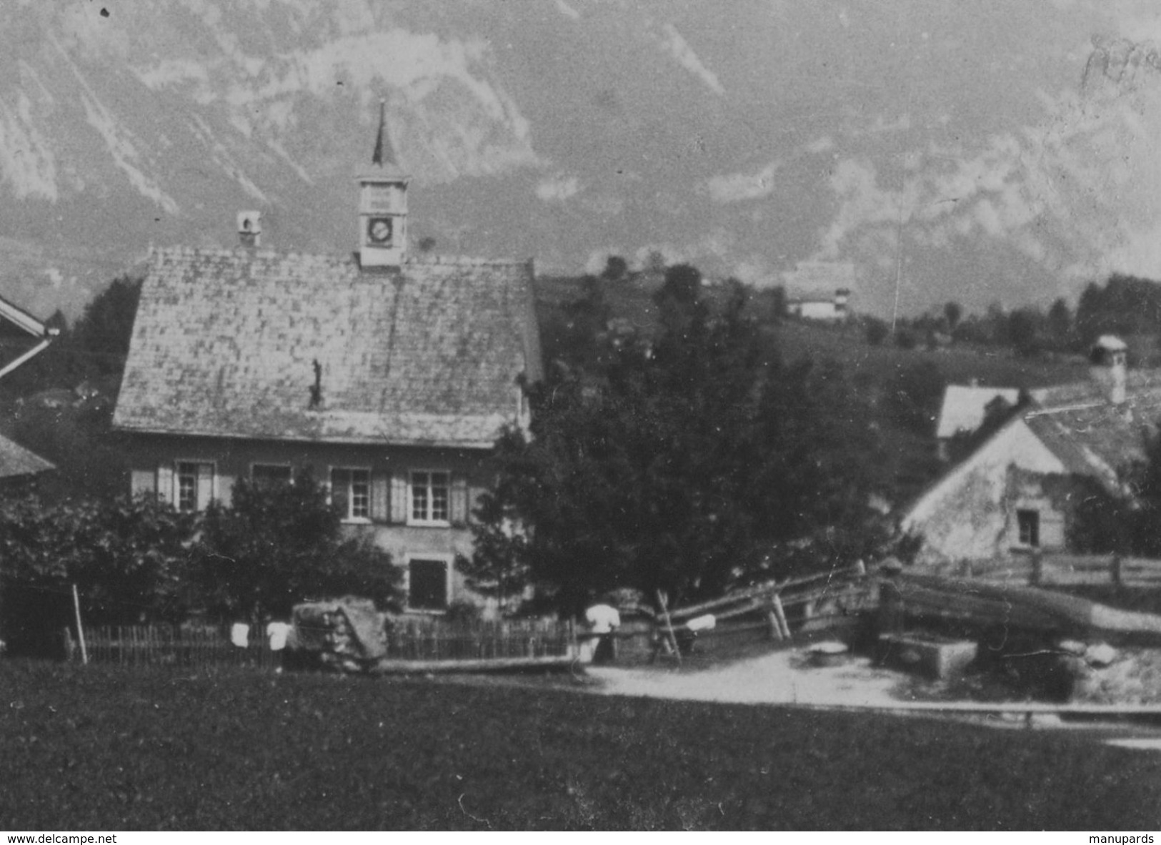 SUISSE / FILZBACH / PHOTO / 1890 - 1894 / AUBERGE ZUM RÖSSLI / LEISTCHAMM