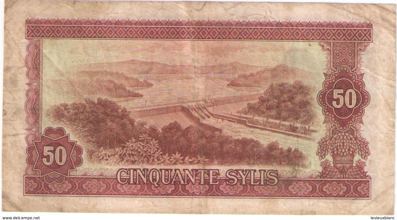 50 SYLIS/Banque Centrale De La République De GUINEE//1960 - 1980                                             BILL171 - Guinée