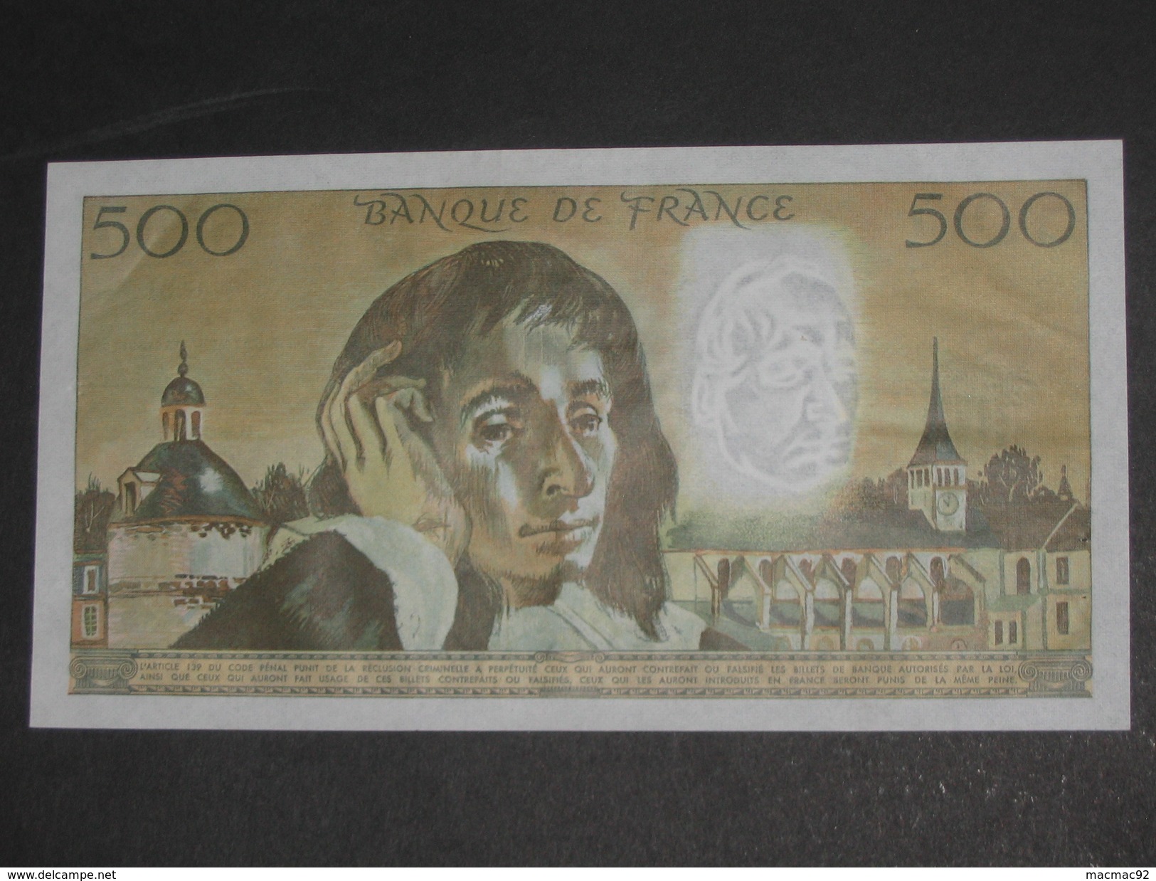 500 Francs  - PASCAL   4-10-1973   **** EN ACHAT IMMEDIAT **** - 500 F 1968-1993 ''Pascal''