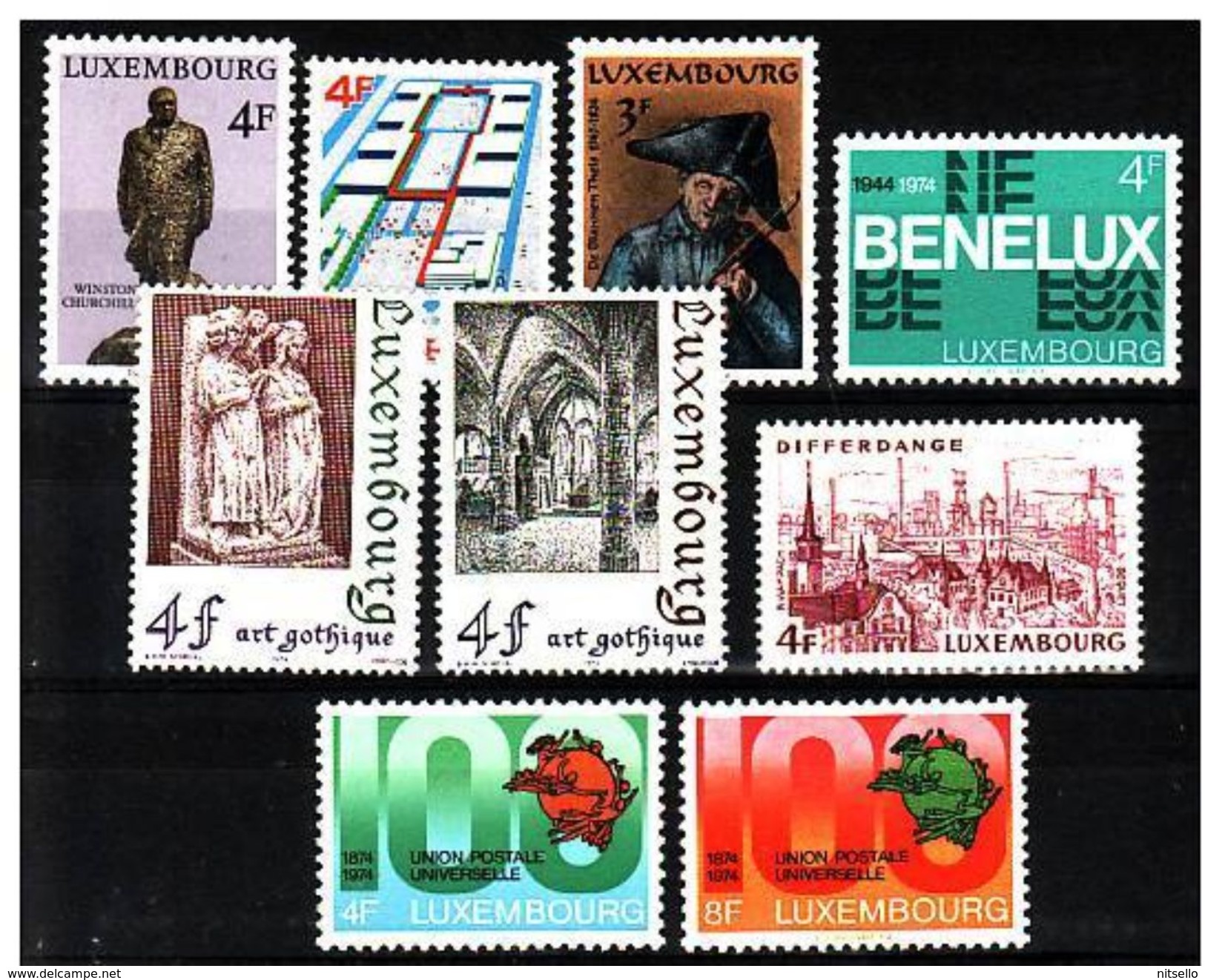 LOTE 1442 /// (C115) LUXEMBURGO   YVERT Nº: 834/842 **MNH    //  CATALOG./COTE: 8,90 €        ¡¡¡¡ LIQUIDATION !!!!! - Unused Stamps