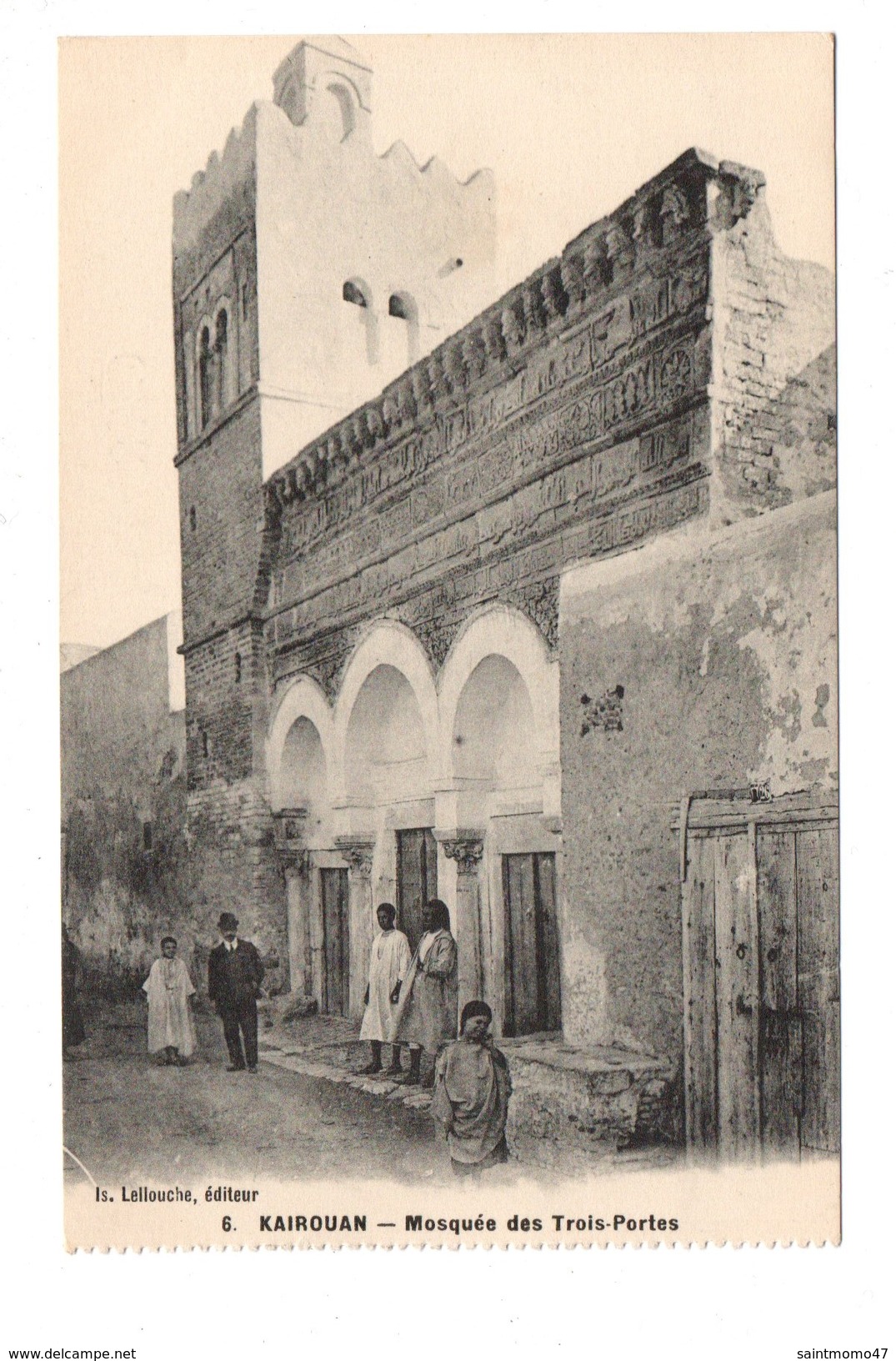 TUNISIE . KAIROUAN . Mosquée Des Trois-Portes - Réf. N°6769 - - Tunisie