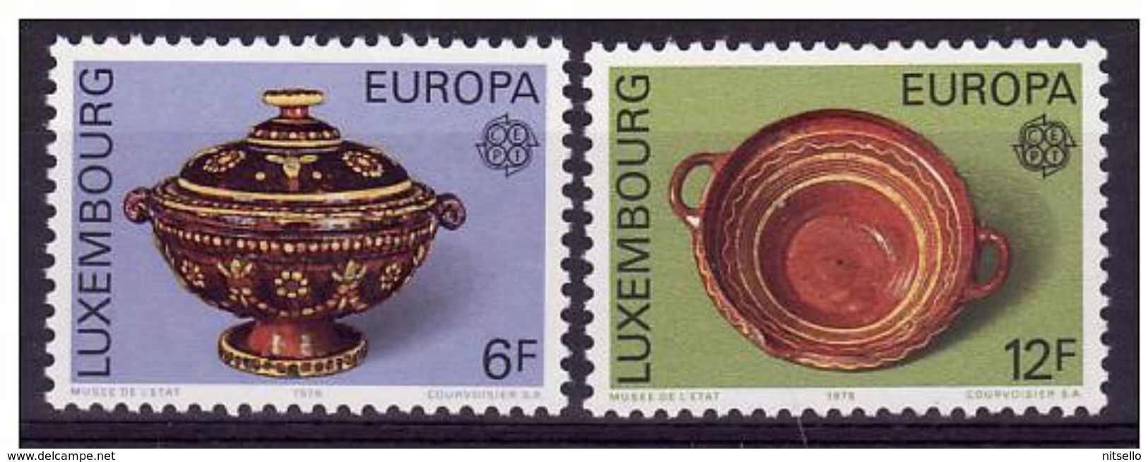 LOTE 1442 /// (C060) LUXEMBURGO   YVERT Nº: 878/879 **MNH    //  CATALOG./COTE: 4,50€        ¡¡¡¡ LIQUIDATION !!!!! - Neufs