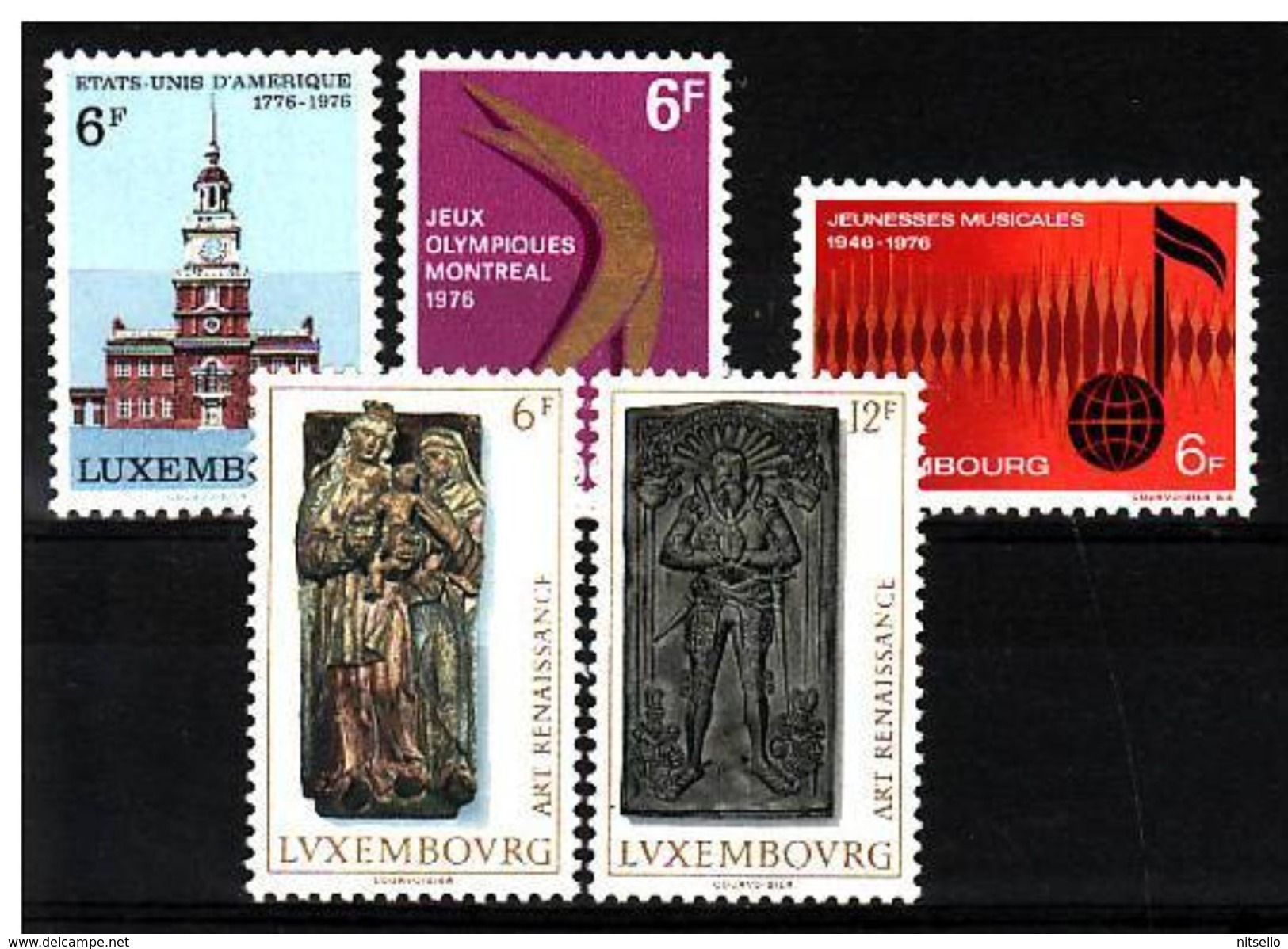 LOTE 1442 /// (C065) LUXEMBURGO   YVERT Nº: 880/884 **MNH    //  CATALOG./COTE: 4,90€        ¡¡¡¡ LIQUIDATION !!!!! - Unused Stamps