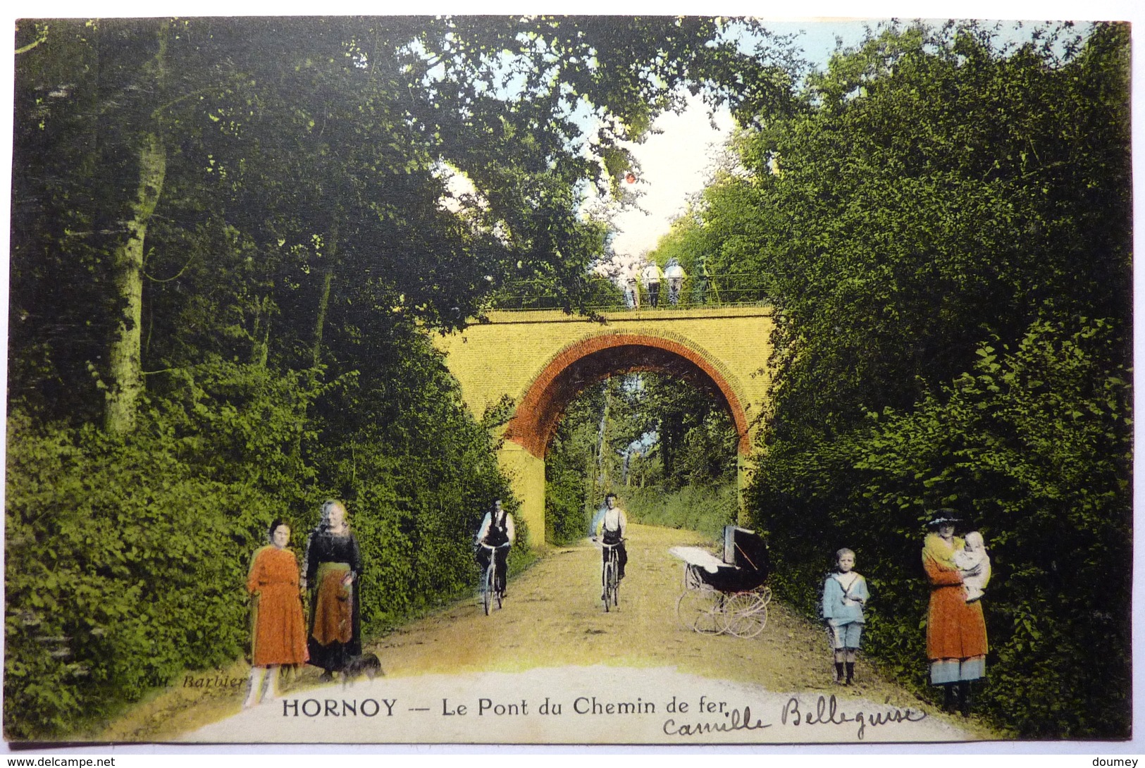 LE PONT DU CHEMIN DE FER - HORNOY - Hornoy Le Bourg