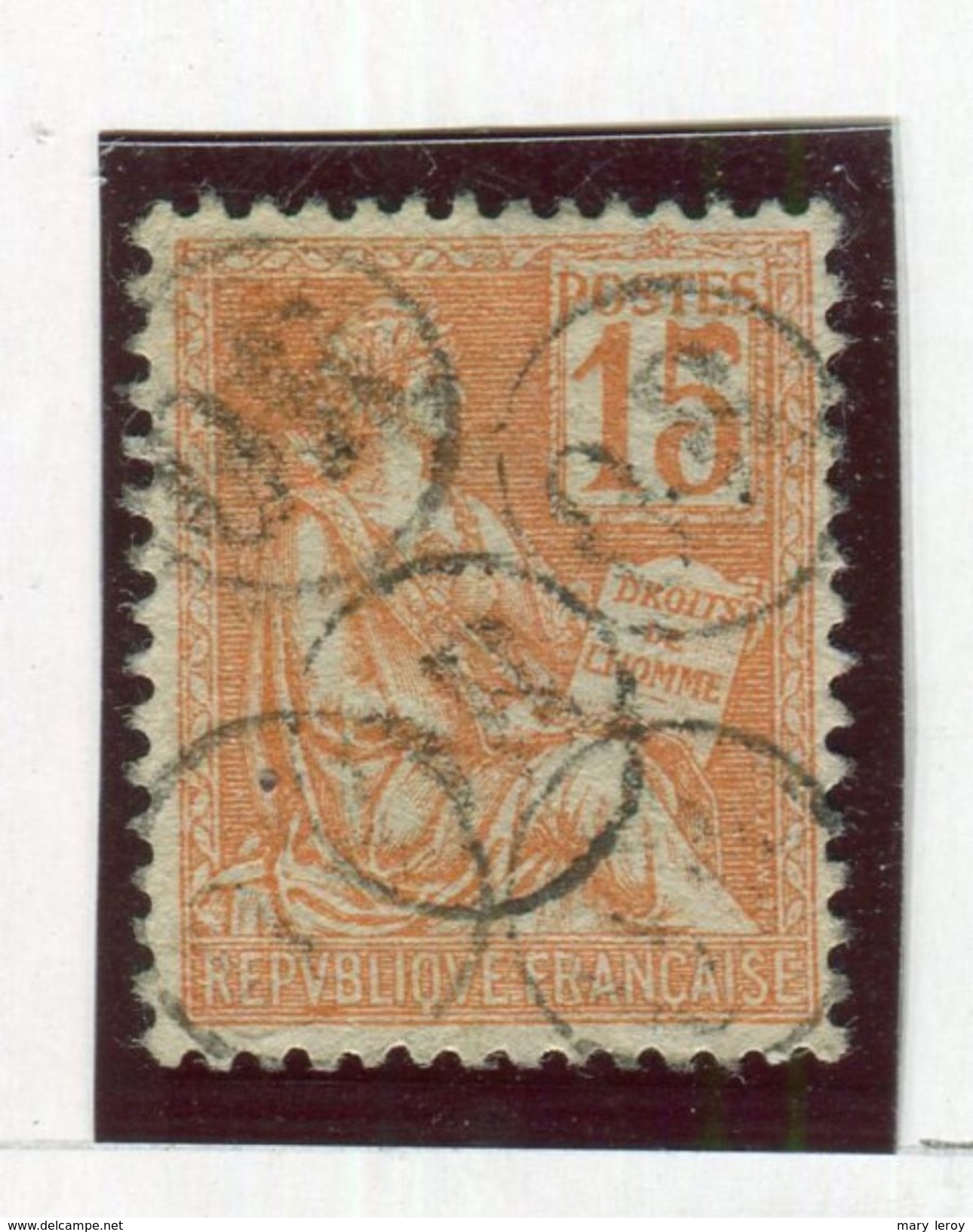 Superbe N° 117 Cachet OR - 1900-02 Mouchon