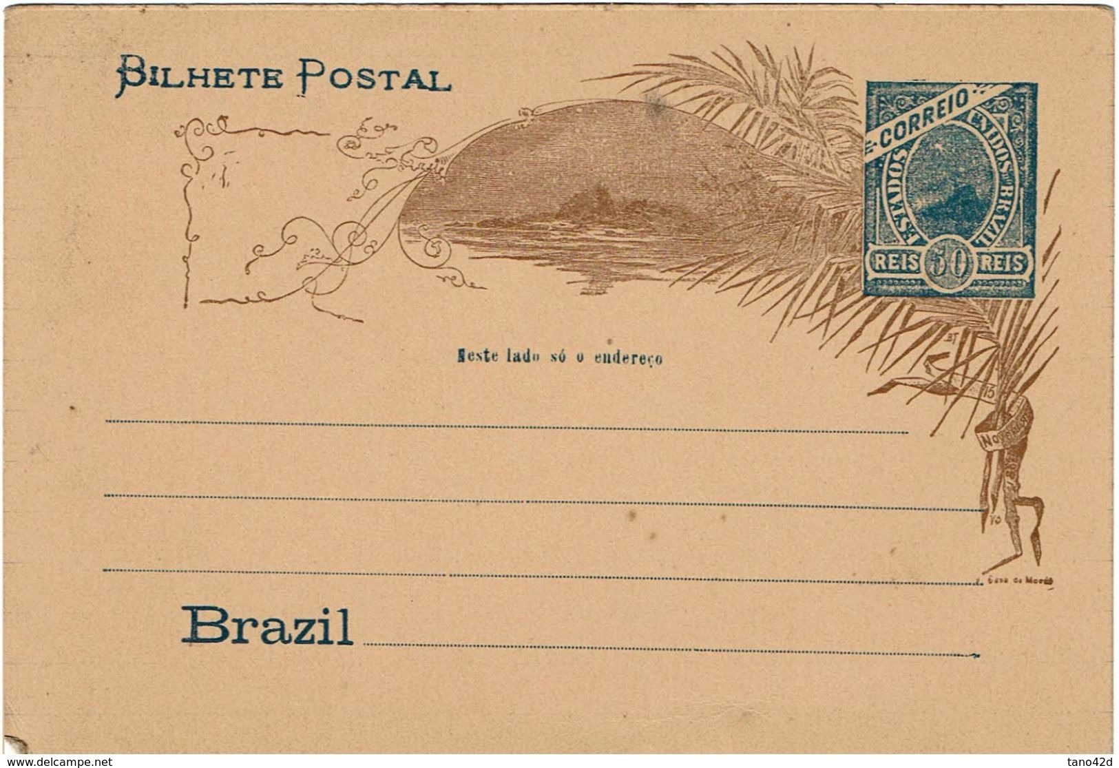 PUY15/1AM - BRESIL CARTE POSTALE  NEUVE - Postal Stationery