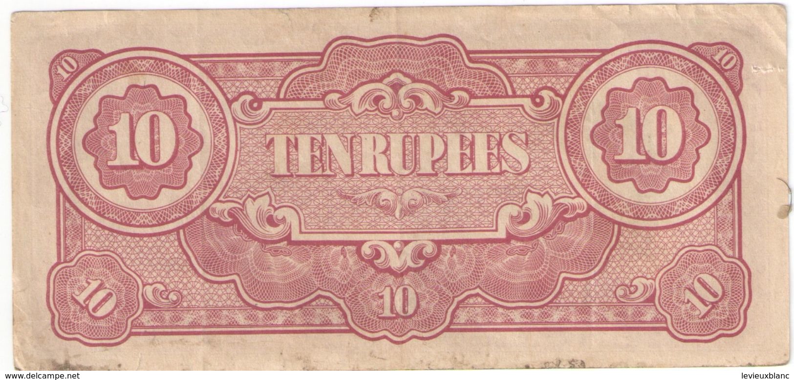 Ten Rupees/ The Japanese Government/Birmanie Occupation Japonaise/Vers 1940-42                  BILL184 - Japon