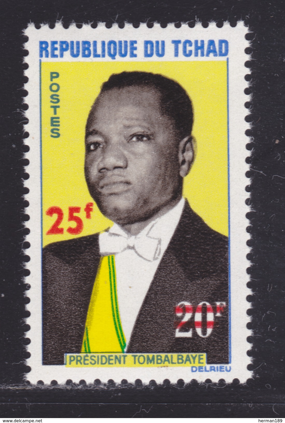 TCHAD N°  126 ** MNH Neuf Sans Charnière, TB  (D3351) Président Tombalbaye - Chad (1960-...)