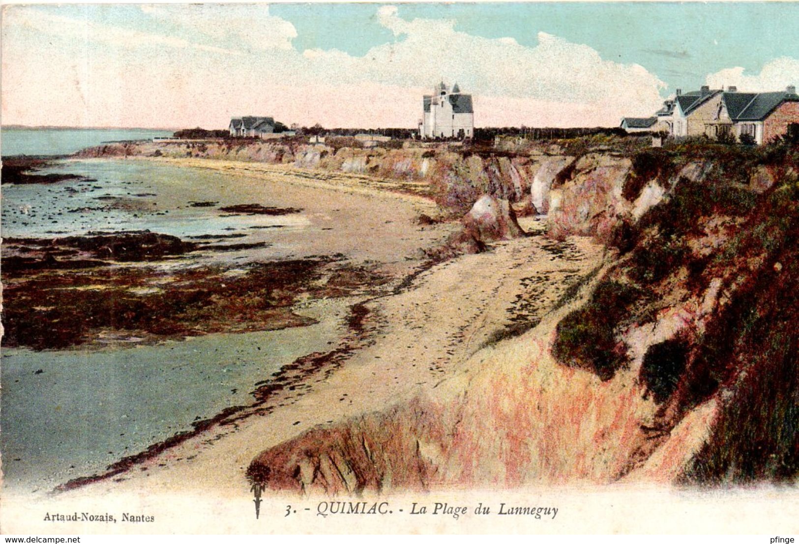 Quimiac - La Plage Du Lanneguy, 1924 - Autres & Non Classés