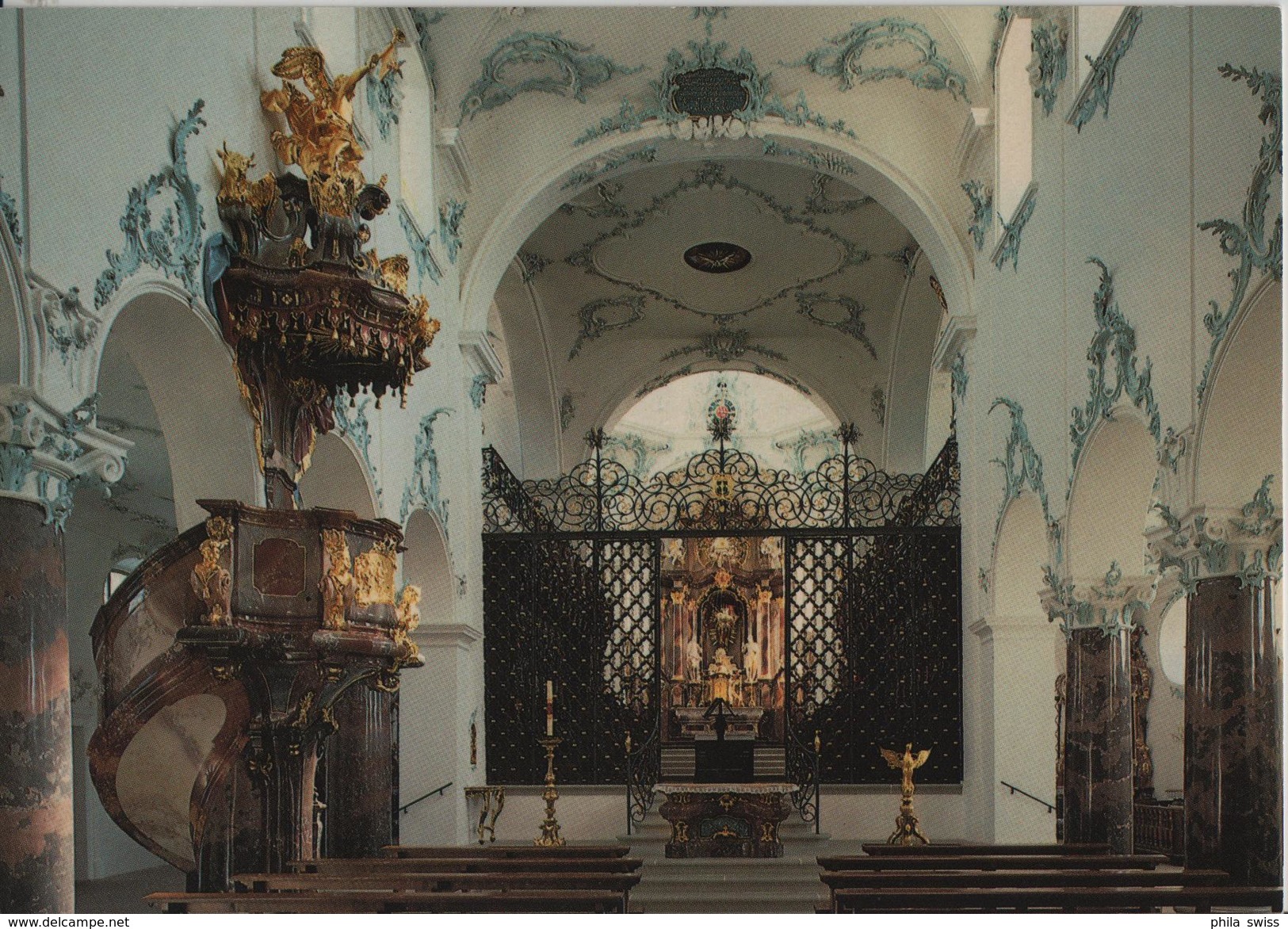 Beromünster Stiftskirche St. Michael - Kanzel - Photo: Urs Bütler - Beromünster