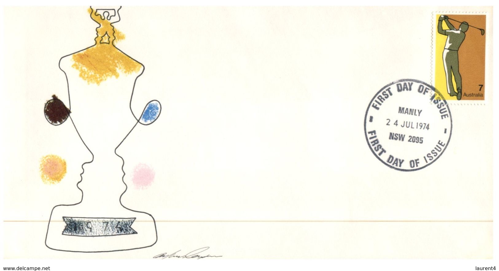 (777) Australia FDC Cover  - Sports (5 Covers) - Primo Giorno D'emissione (FDC)