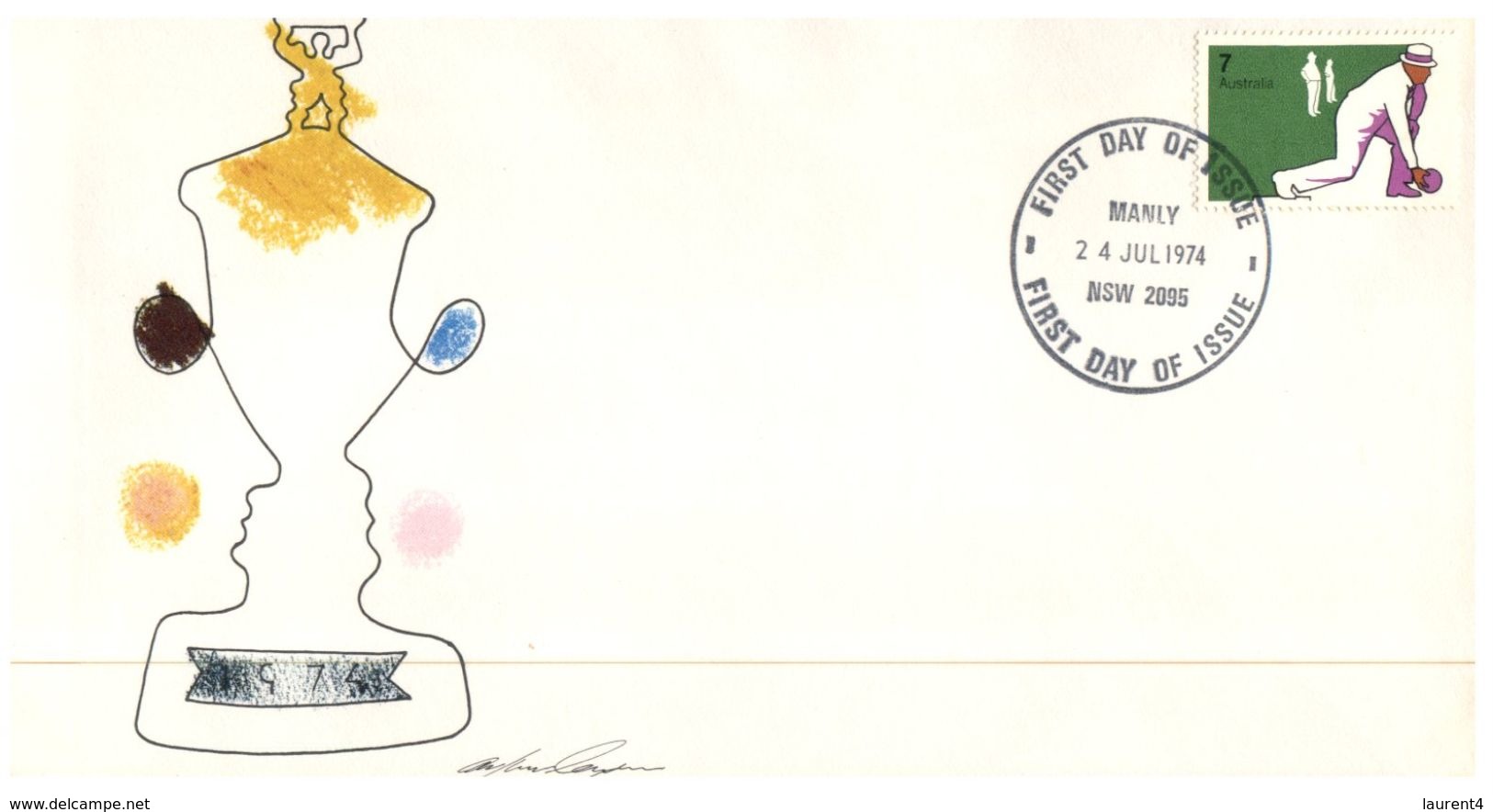 (777) Australia FDC Cover  - Sports (5 Covers) - Primo Giorno D'emissione (FDC)